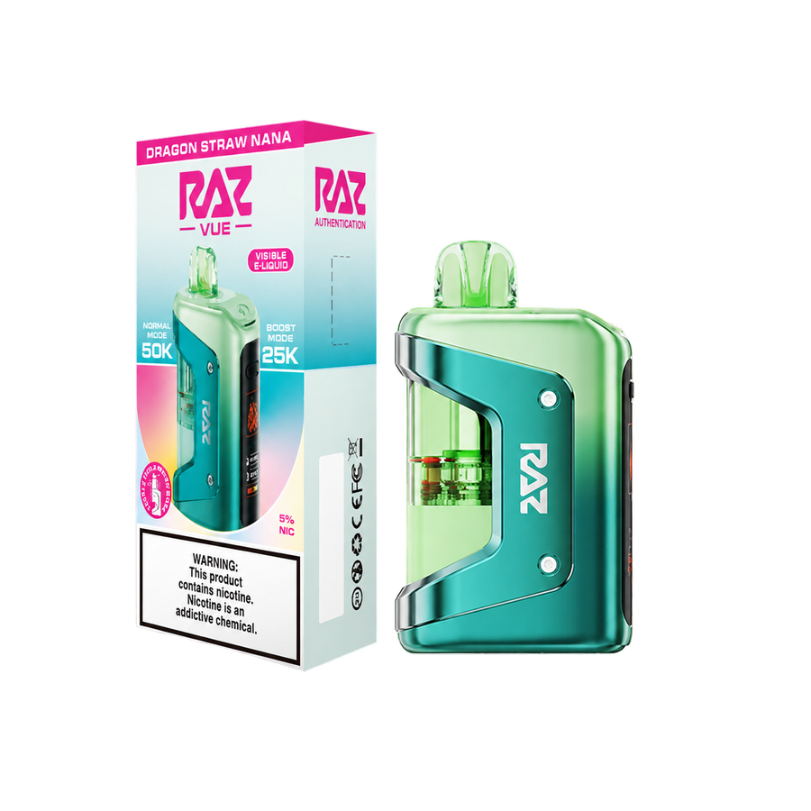 RAZ VUE 50K Dragon Straw Nana Disposable FULL KIT