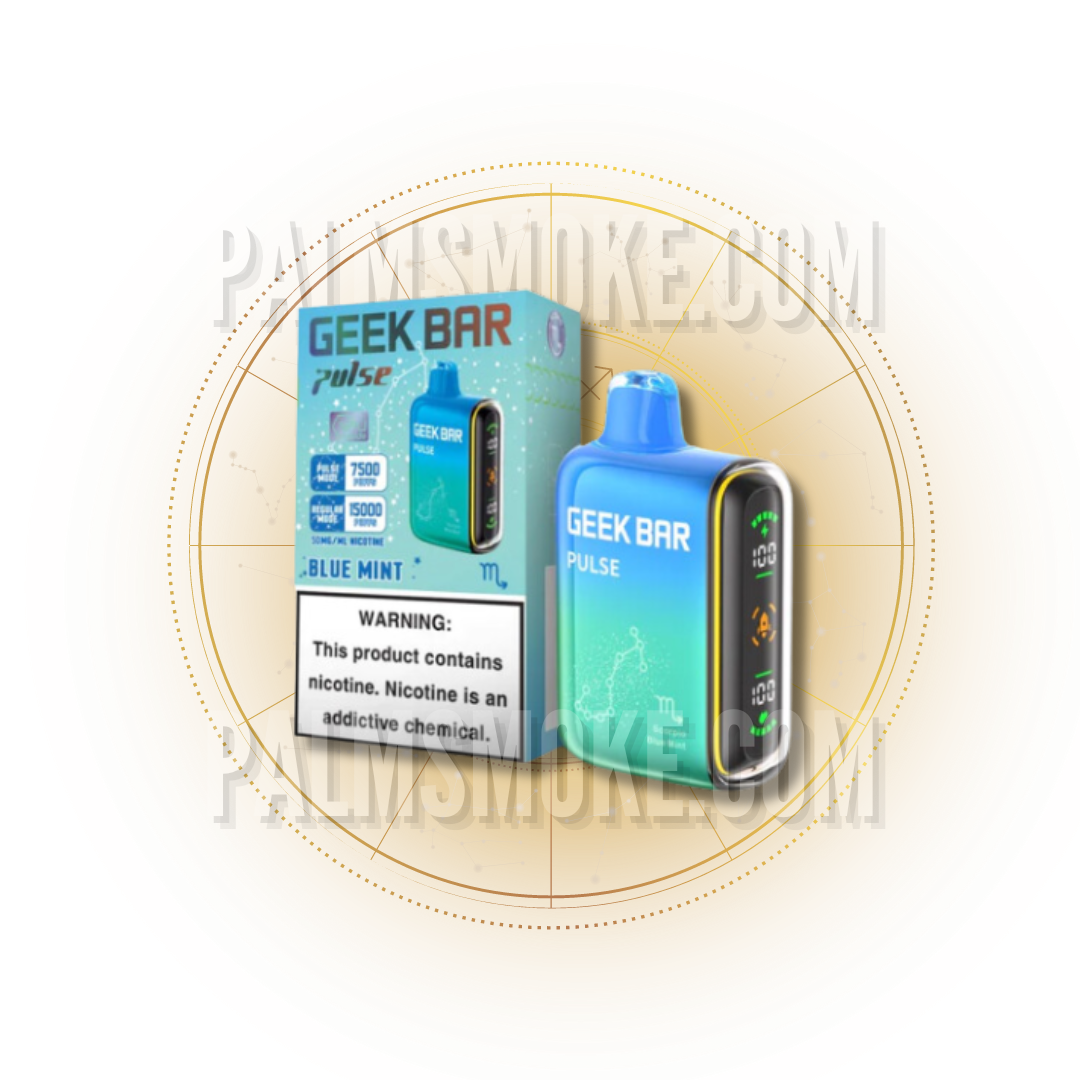 GEEK BAR PULSE 15000 PUFFS BLUE MINT 🚀💨 - RAZ SMOKESHOP