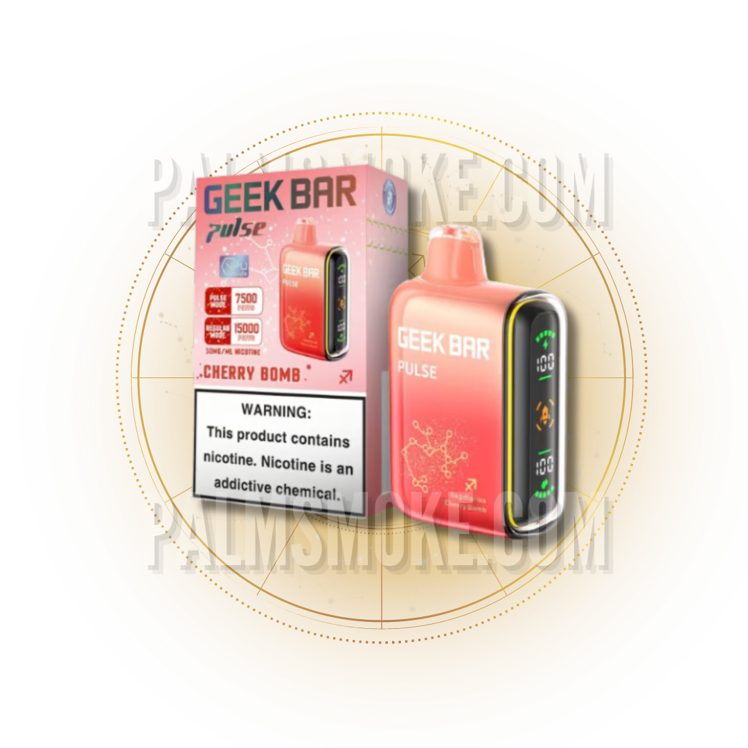 GEEK BAR PULSE 15000 PUFFS CHERRY BOMB🚀💨 - RAZ SMOKESHOP