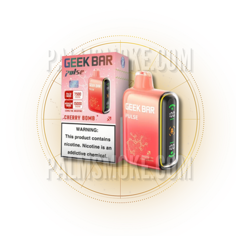 GEEK BAR PULSE 15000 PUFFS CHERRY BOMB🚀💨 - RAZ SMOKESHOP