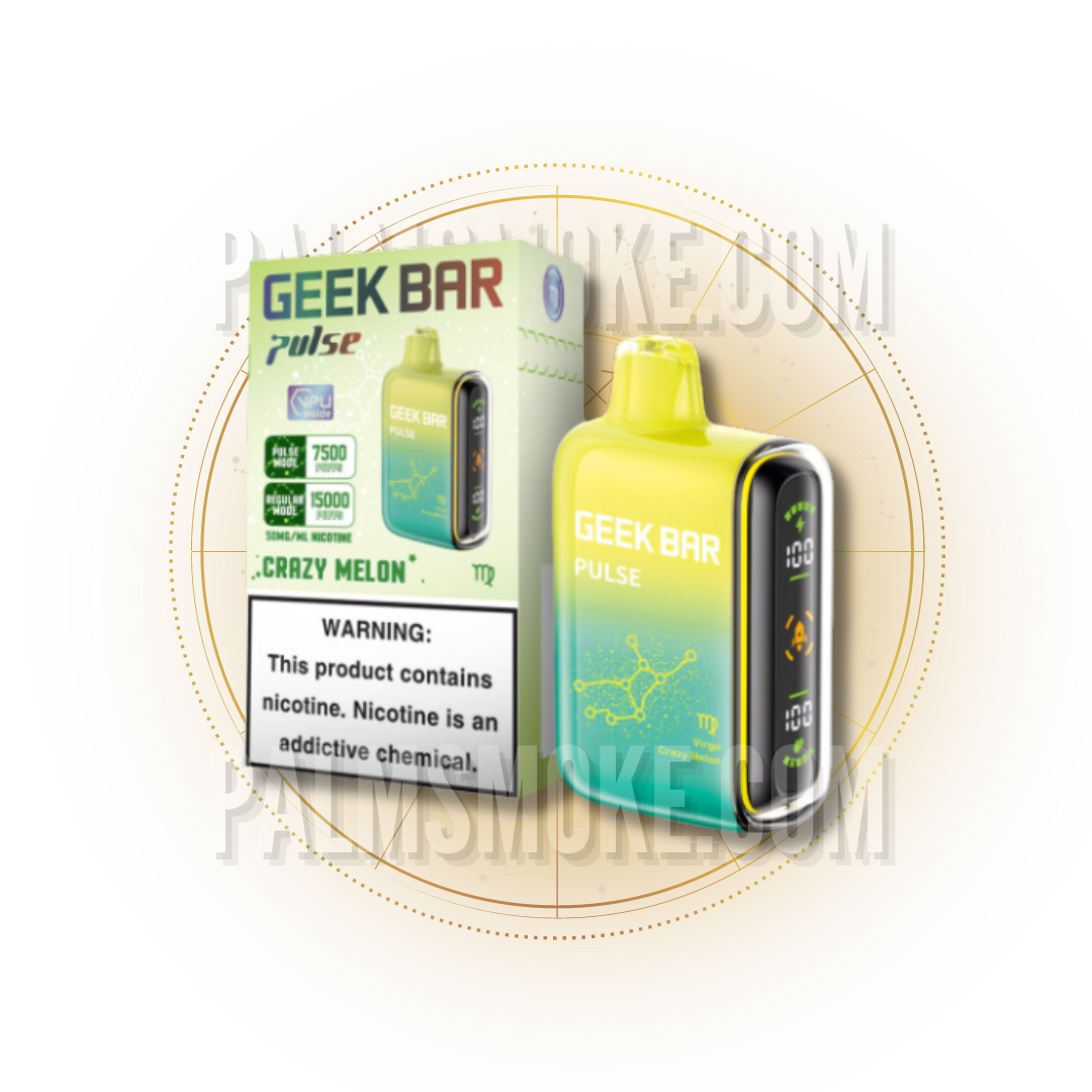 GEEK BAR PULSE 15000 PUFFS CRAZY MELON 🚀💨 - RAZ SMOKESHOP