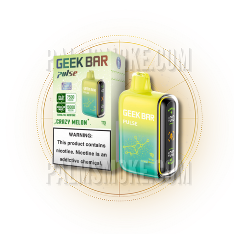 GEEK BAR PULSE 15000 PUFFS CRAZY MELON 🚀💨 - RAZ SMOKESHOP