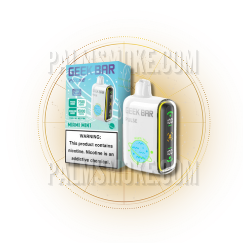 GEEK BAR PULSE 15000 PUFFS MIAMI MINT 🚀💨 - RAZ SMOKESHOP
