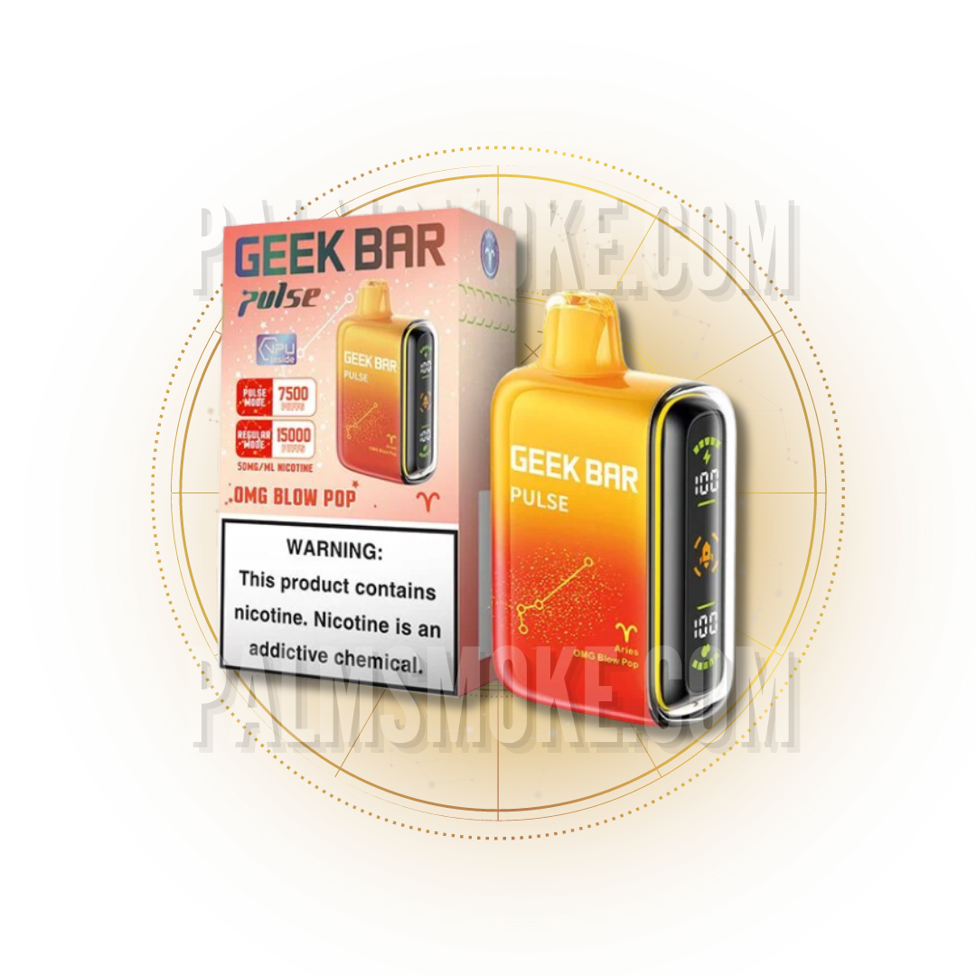 GEEK BAR PULSE 15000 PUFFS OMG BLOW POP 🚀💨 - RAZ SMOKESHOP