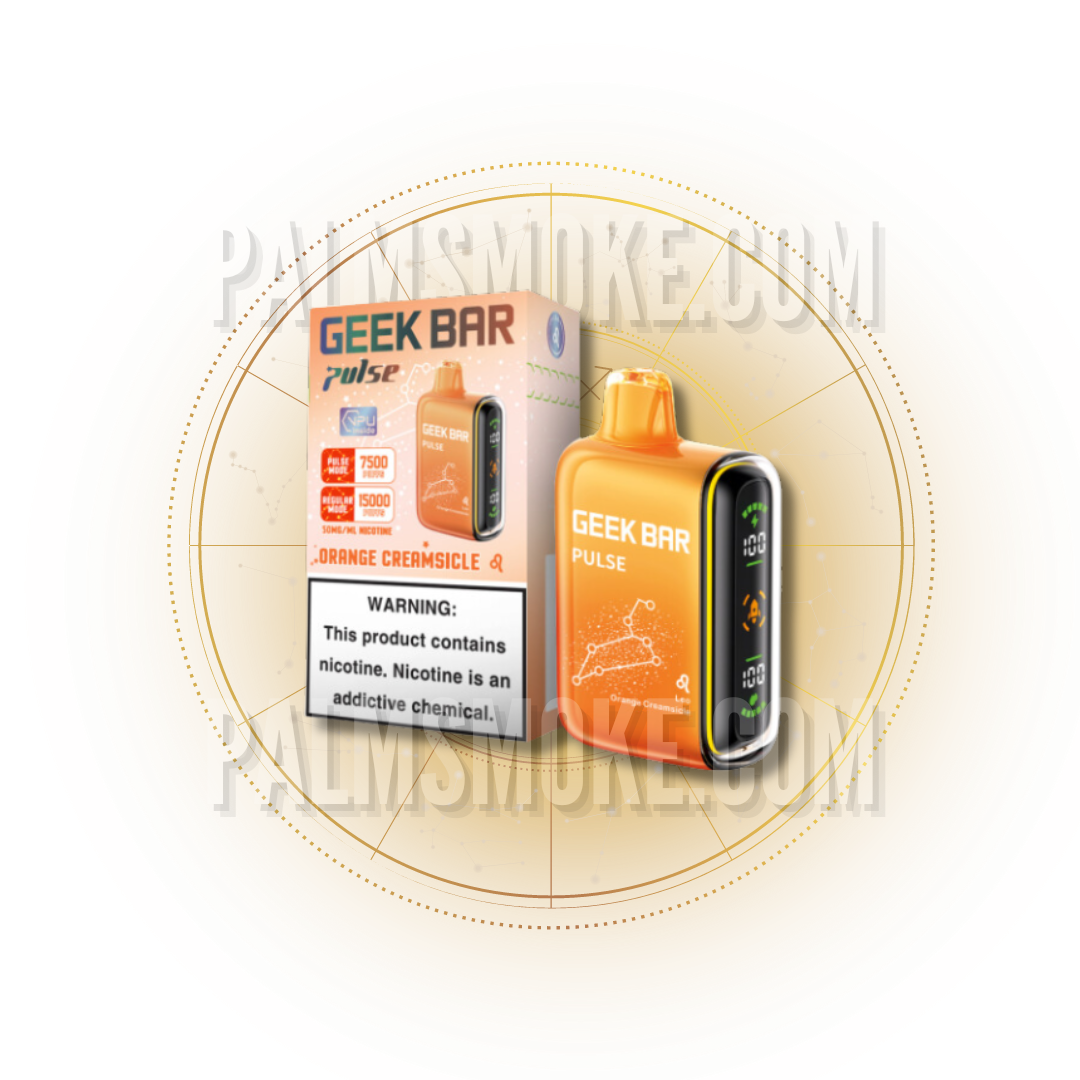 GEEK BAR PULSE 15000 PUFFS ORANGE CREAMSICLE 🚀💨 - RAZ SMOKESHOP