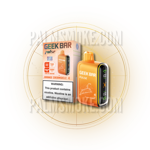 GEEK BAR PULSE 15000 PUFFS ORANGE CREAMSICLE 🚀💨 - RAZ SMOKESHOP