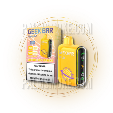GEEK BAR PULSE 15000 PUFFS STRAWBERRY BANANA 🚀💨 - RAZ SMOKESHOP
