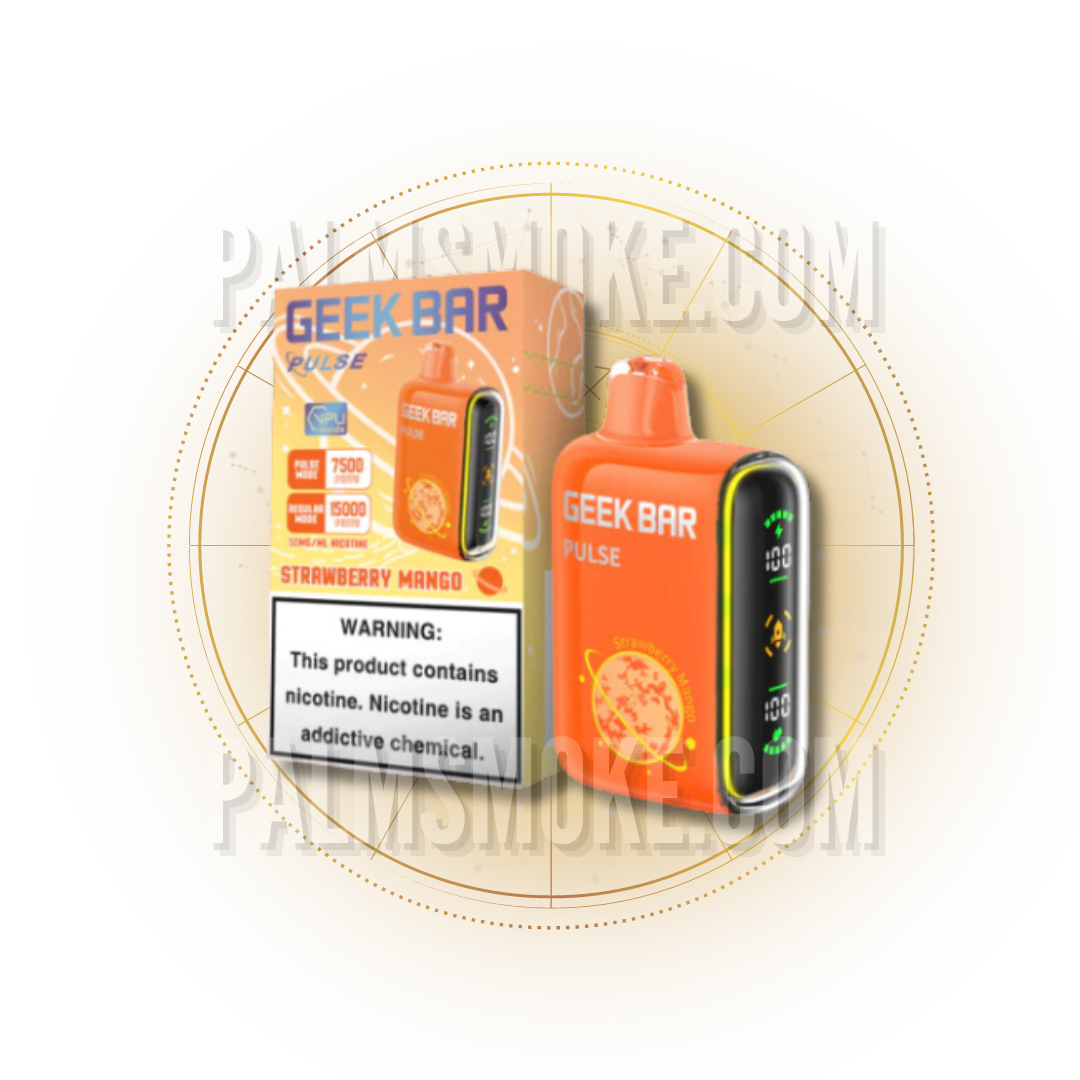 GEEK BAR PULSE 15000 PUFFS STRAWBERRY MANGO 🚀💨 - RAZ SMOKESHOP
