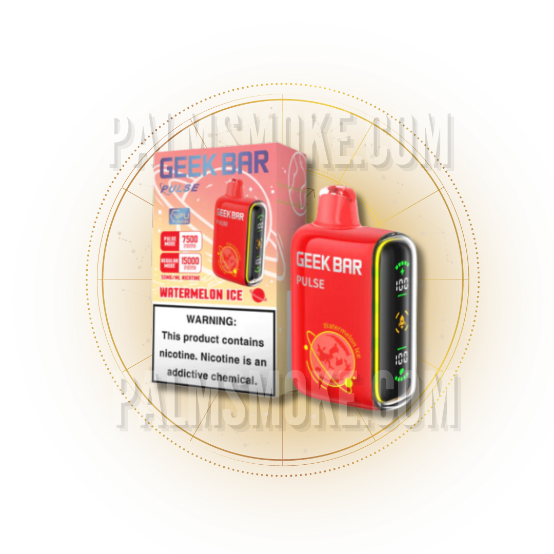 GEEK BAR PULSE 15000 PUFFS WATERMELON ICE 🚀💨 - RAZ SMOKESHOP