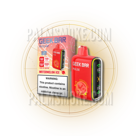 GEEK BAR PULSE 15000 PUFFS WATERMELON ICE 🚀💨 - RAZ SMOKESHOP