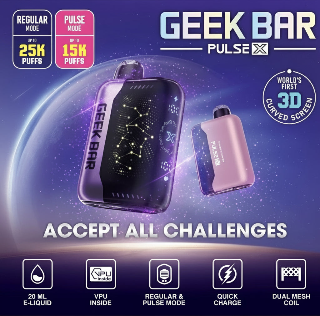 GEEK BAR PULSE 25000 PUFFS 🌈💎 - RAZ SMOKESHOP