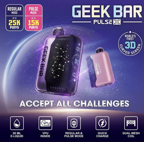 GEEK BAR PULSE 25000 PUFFS 🌈💎 - RAZ SMOKESHOP
