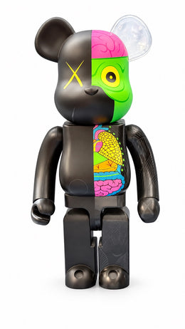 KAWS - BE@RBRICK Dissected Companion 1000% Black, 2008