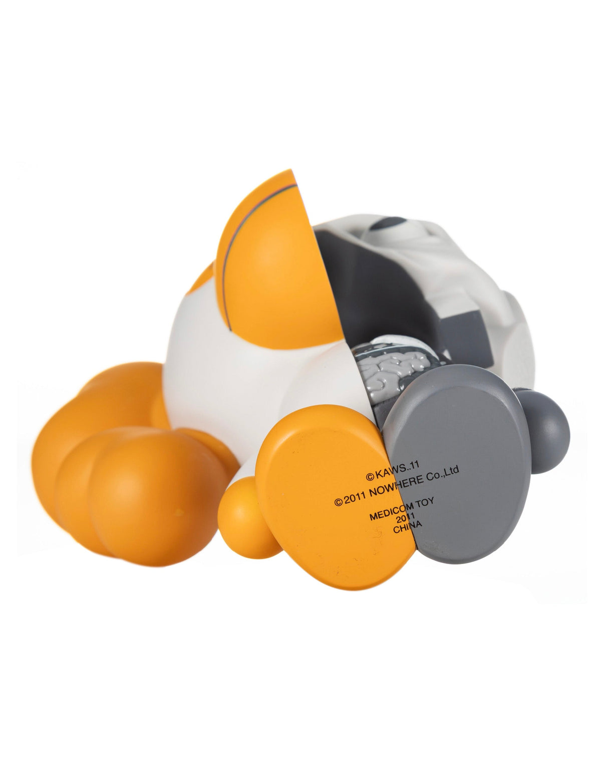 KAWS X BAPE - Dissected Milo White/Grey, 2011