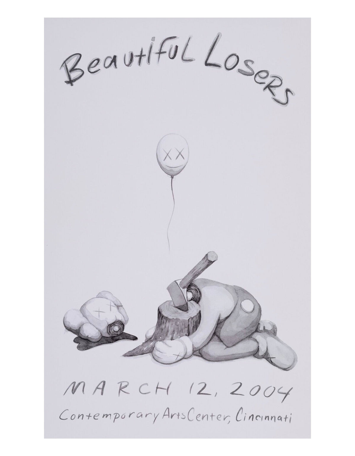 KAWS - Beautiful Losers Exhibition Poster, 2004