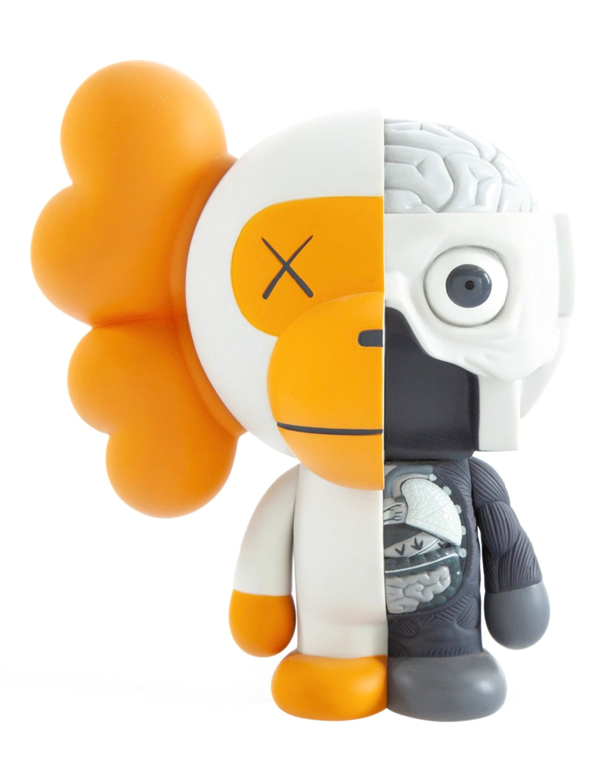 KAWS X BAPE - Dissected Milo White/Grey, 2011