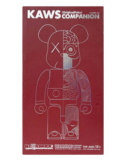 KAWS - BE@RBRICK Dissected Companion Red 400%, 2010