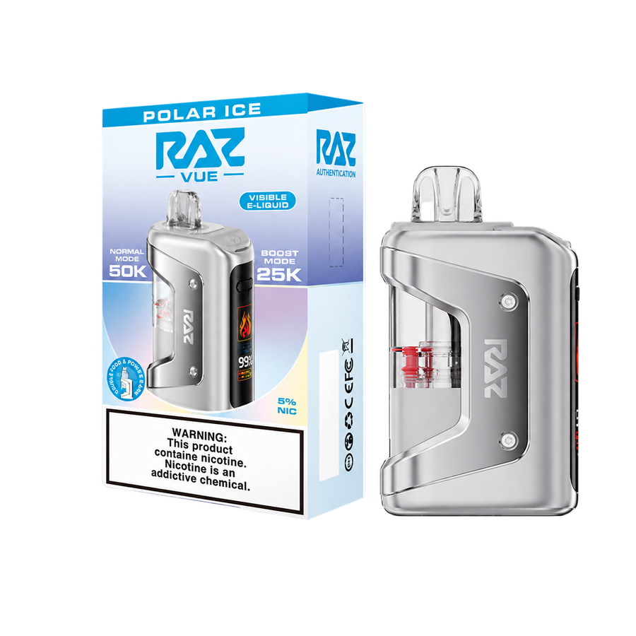 RAZ VUE 50K Polar ICE Disposable FULL KIT