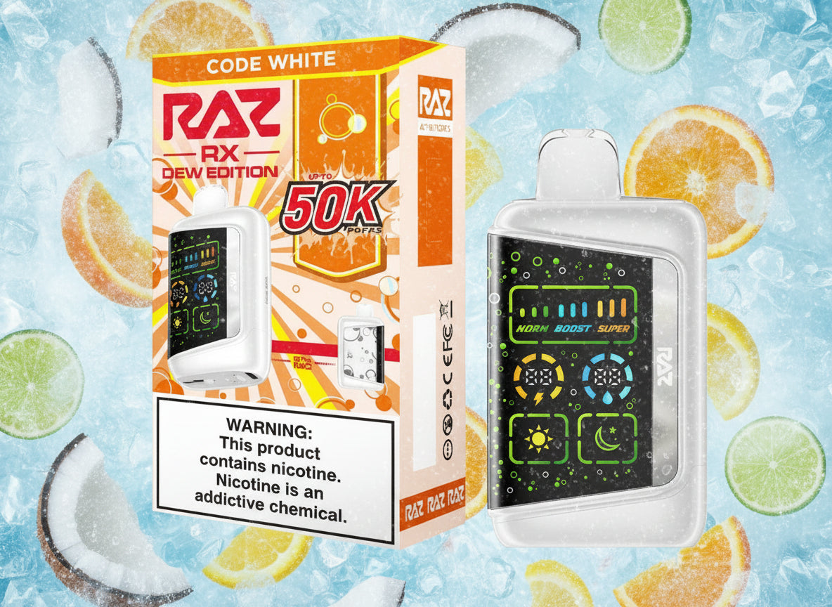 RAZ RX DEW EDITION - 50K Hits - RAZ SMOKESHOP
