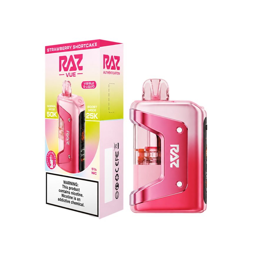 RAZ VUE 50K STRAWBERRY SHORTCAKE Disposable FULL KIT