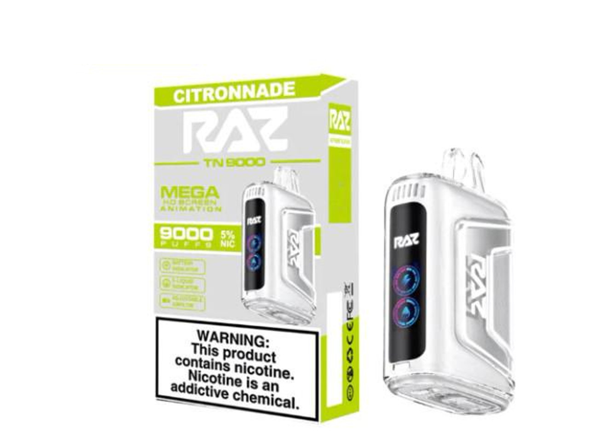 RAZ VAPE 9000 CITRONNADE - Ultimate Refreshing Flavor Experience