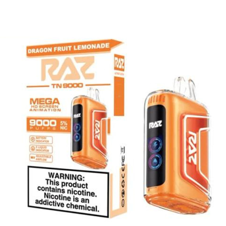 RAZ VAPE 9000 DRAGON FRUIT LEMONADE - Exquisite Flavor Journey with Raz Vape Dragon Fruit Lemonade