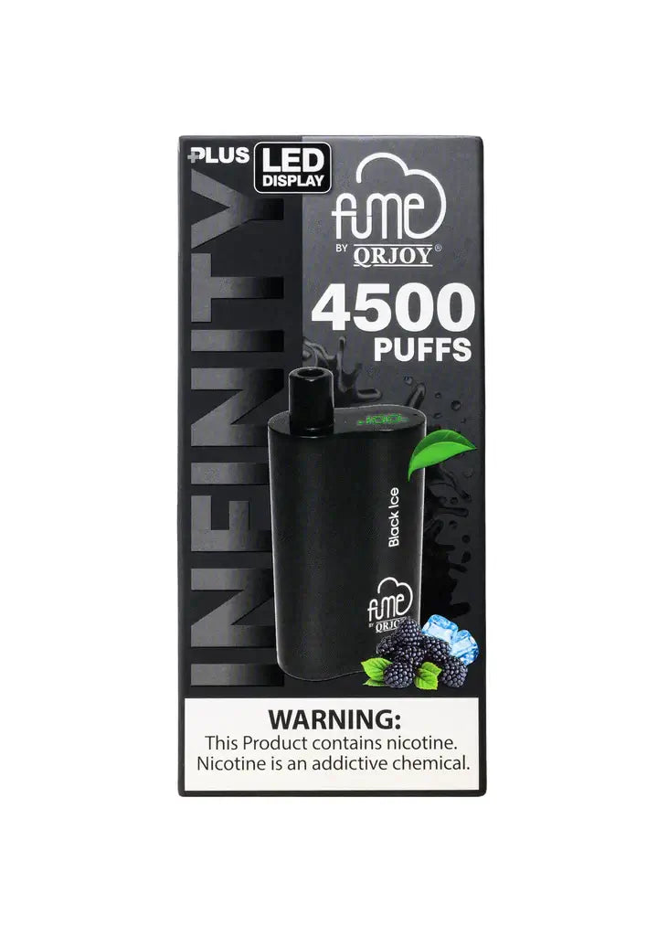 Fume Infinity 4500 Black Ice  🌬️💨 - RAZ SMOKESHOP