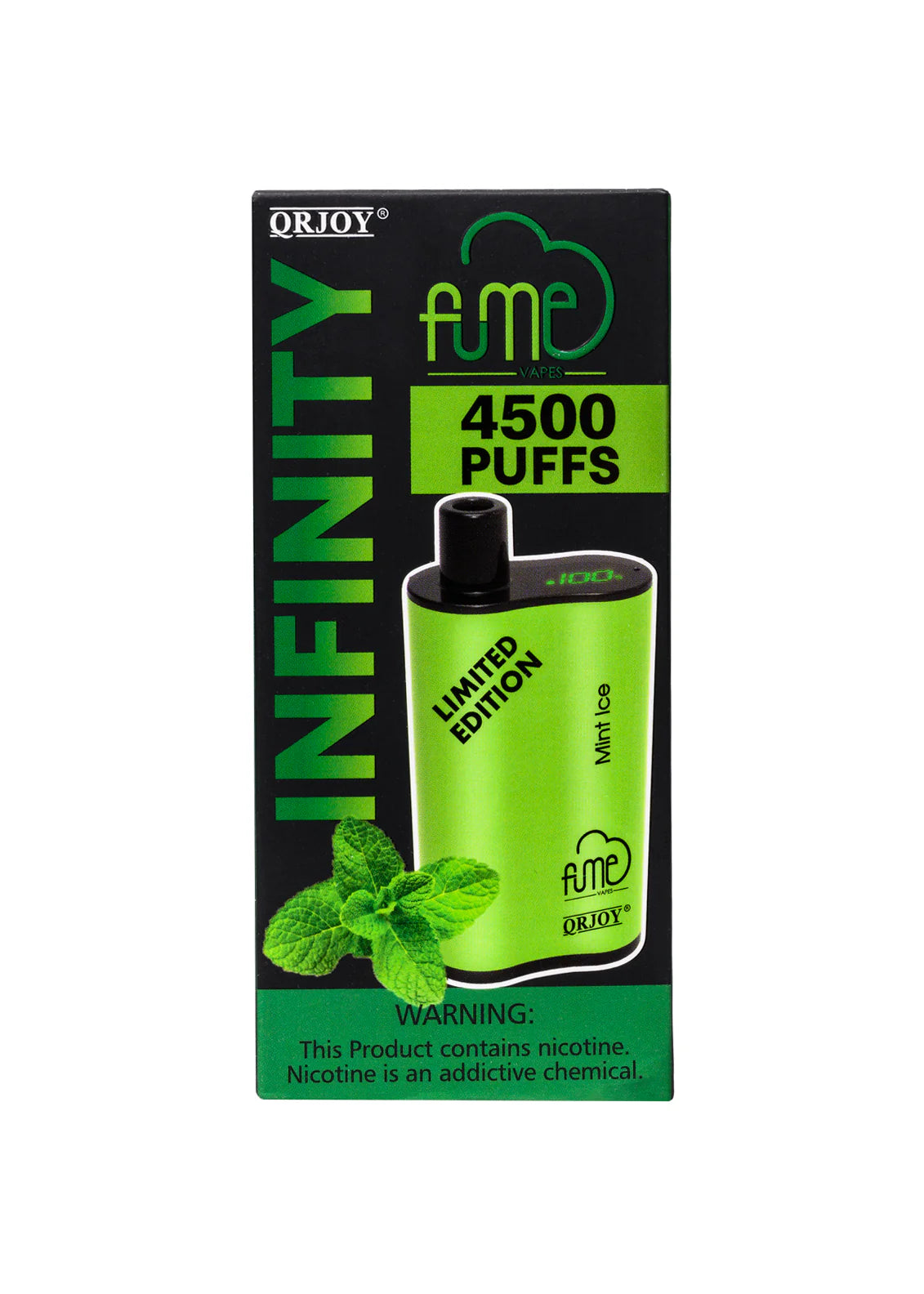 Fume Infinity 4500 Mint Ice  🌬️💨 - RAZ SMOKESHOP