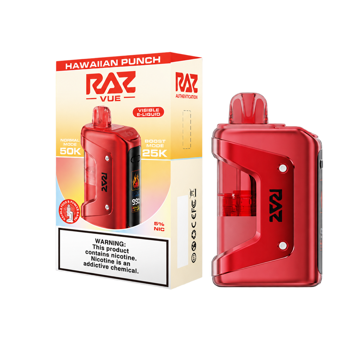 RAZ VUE 50K Hawaiian Punch Disposable FULL KIT