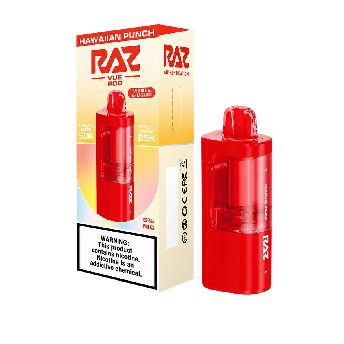 RAZ VUE 50K Hawaiian Punch Disposable Pods