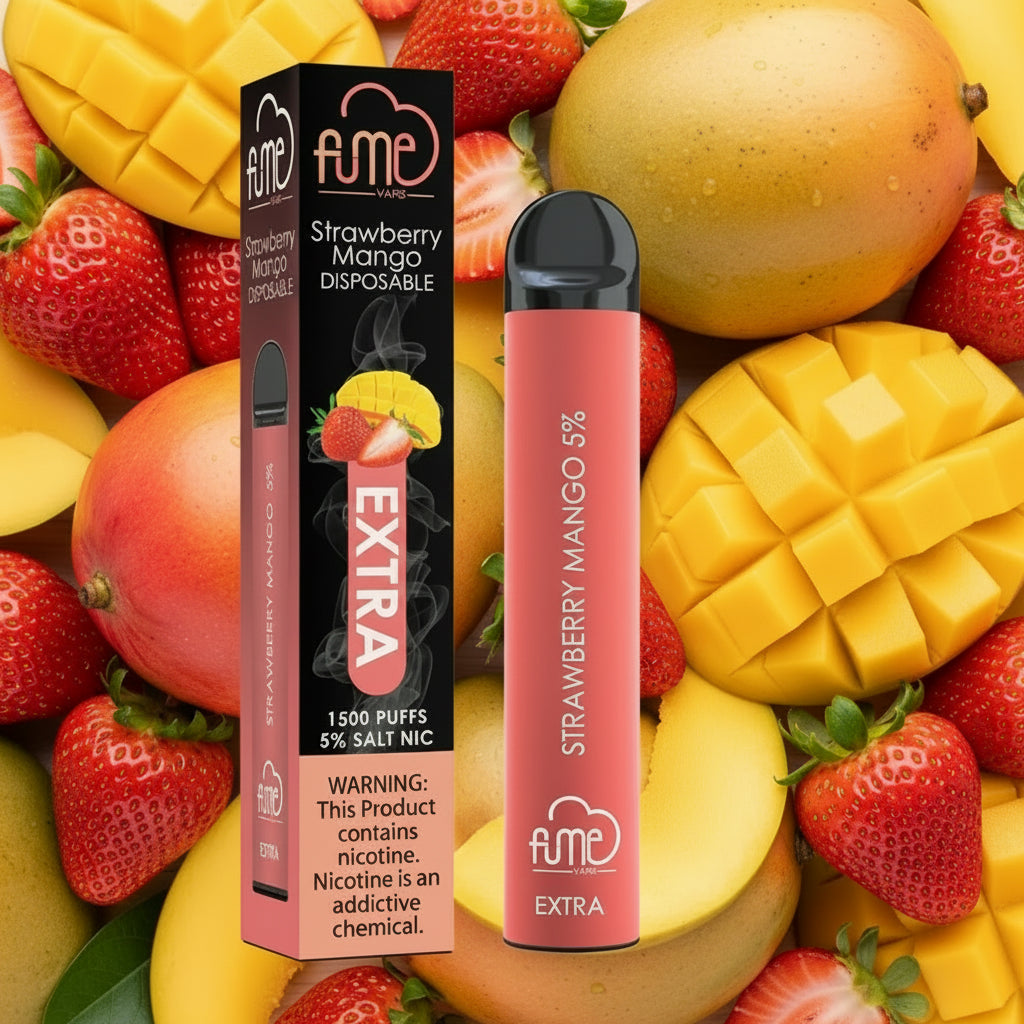 FUME EXTRA MANGO STRAWBERRY - RAZ SMOKESHOP