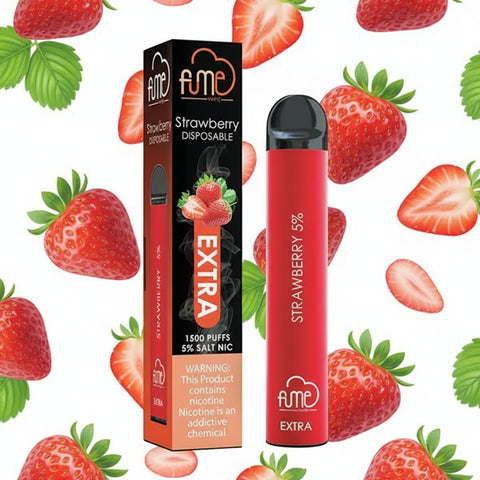 FUME EXTRA STRAWBERRY - RAZ SMOKESHOP